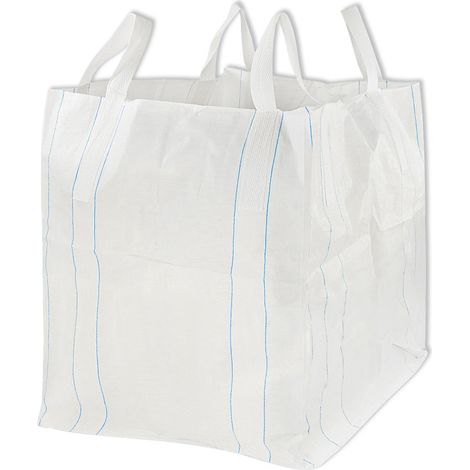 Big Bag Entsorgung Schüttgut Bags Schüttgutbehälter 195g/m² 1000 kg 4 Schlaufen (1/5)