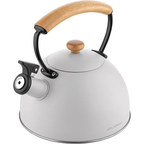 Wasserkocher aus Edelstahl, 1,8 l, New Natura Line, Grau (1/5)