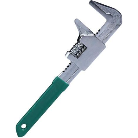 QORVA-1 clé à angle droit en acier avec poignée antidérapante, clé d'ouverture pour tuyaux et pompes et outils à main (1/5)