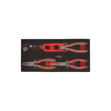 Modul - KS TOOLS - 713.4014 - Modul mit Zangen - Für Werkbänke und Werkstattwagen - 4 Teile