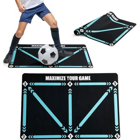 Tapis D'Entraînement De Football Antidérapant Pour Enfants - Accessoires De Football Pour Intérieur (Tapis D'Entraînement De Footf (1/5)