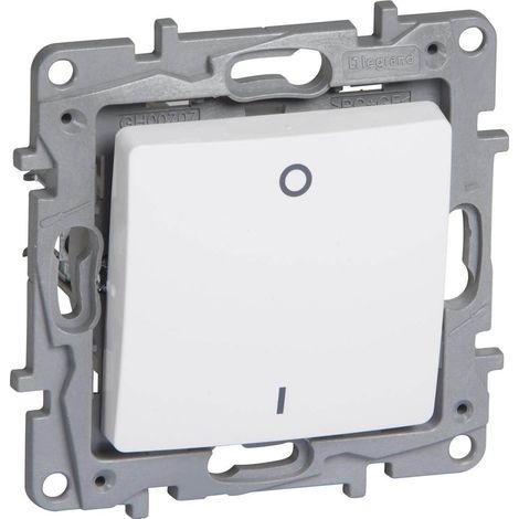 Interrupteur Legrand niloe double pôle bornes automatiques