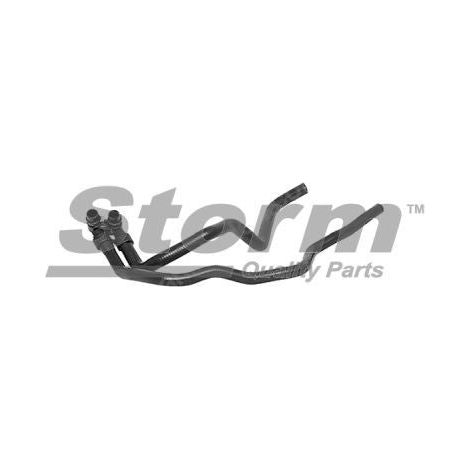 Durite double de radiateur de chauffage compatible Peugeot 6464PW (1/2)
