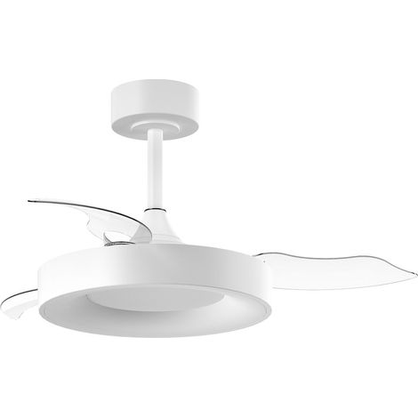 Ventilador LISBOA XS DC LED blanco