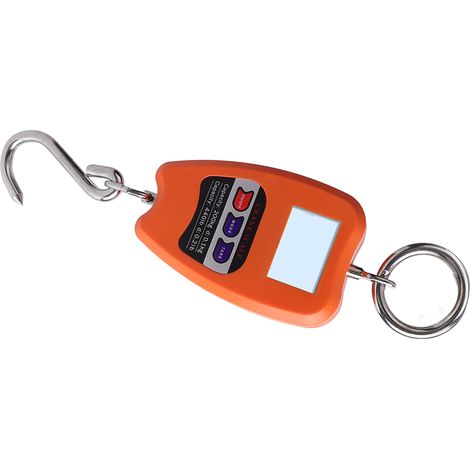 Balance électronique à hameçons 200 kg, petite, orange, sans fil, industrielle, pour l'agriculture commerciale (1/5)
