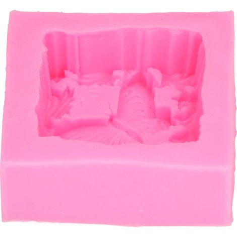 Moules en silicone pour formes de papillons et de fleurs, savons artisanaux 3D, gâteaux en fondant, moules en silicone (1/5)