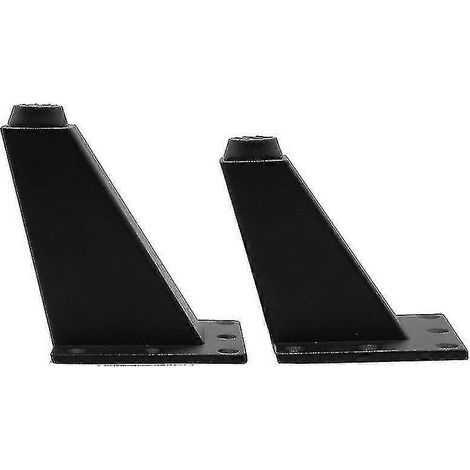 Pieds réglables à 4 niveaux pour meubles, tables de cuisine, tables de travail, tables de bar et tables TV, en alliage d'aluminium. (1/5)