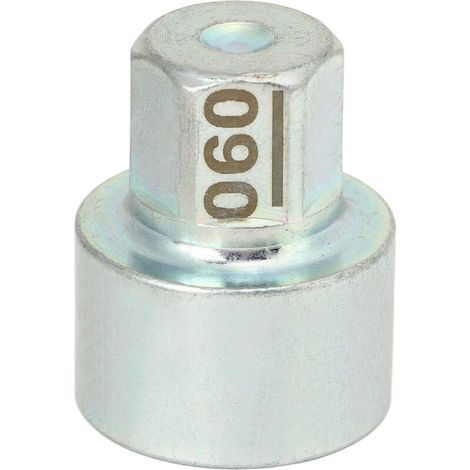 Douille antivol pour moyeu de roue, outil de démontage d'écrou de pneu 060, douille pour écrou de roue antivol. (1/5)