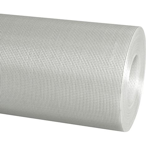 Semin – Tissu de rénovation en fibre de verre 1000mm x 50m – Renfort solide pour enduits – 95g/m² – Compatible murs et plafonds (1/6)