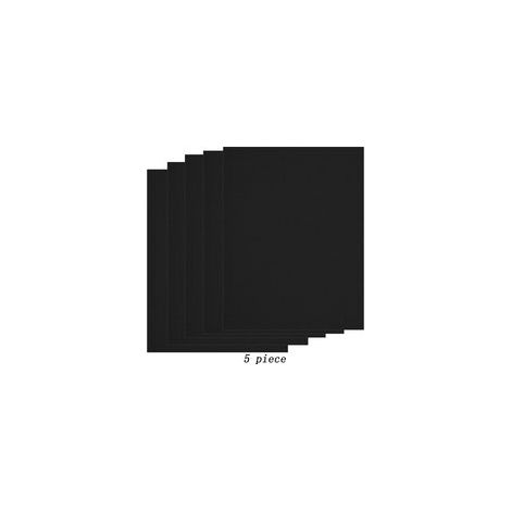 Tapis de cuisson pour barbecue, tapis de cuisson antiadhésif, tapis de cuisson pour charbon de bois et pâtisserie, papier cuisson réutilisable, film de cuisson permanent, 5 x 40 x 33 cm (1/5)