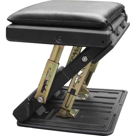 Repose Pied Bureau Réglable avec Fonction de Massage Noir (1/5)