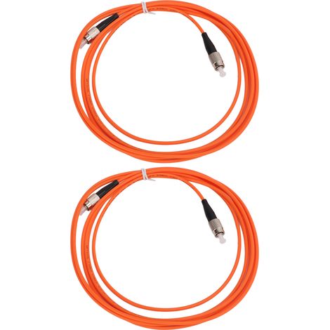 2-teiliges Glasfaser-Patchkabel, geringe Einfügedämpfung, zuverlässig und langlebig, praktisches Pigtail für Verbindungsübertragungsgeräte. (1/5)