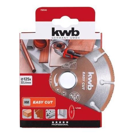 Disco Easy-Cut Universal Carbide Ø125 mm x 1 mm KWB