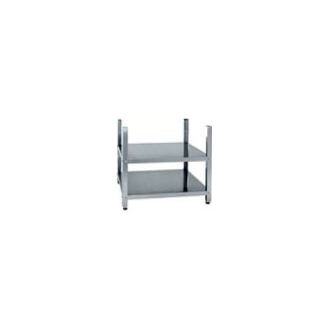 Réhausse inox ouverte avec étagère - Hoonved - 55003