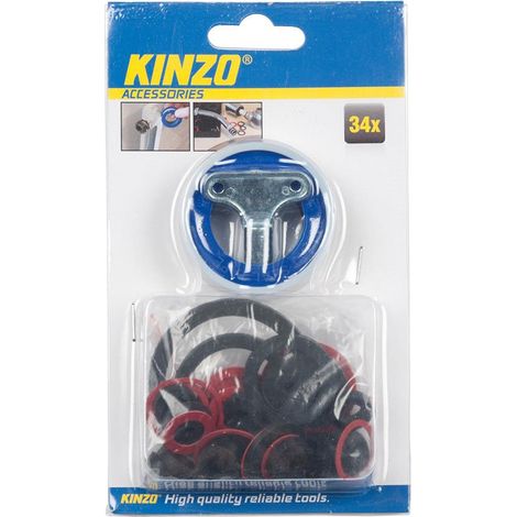 Assortimento Guarnizioni Kinzo 34 Pezzi