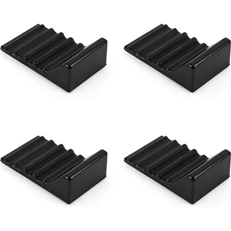 protectores de pared para cubos de basura, protectores de silicona duraderos para cubos de basura, evitan que los accesorios se atasquen (1/5)