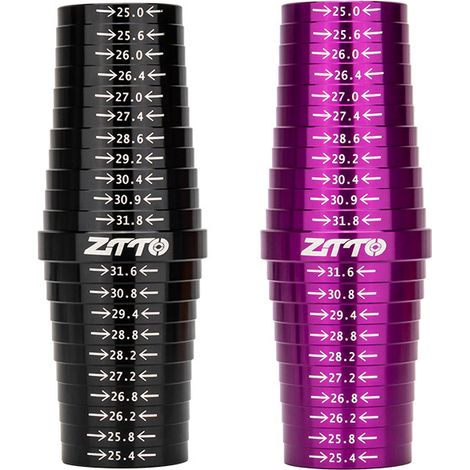 GARRYFIZH Outil Mesure Tige Selle ZTTO 25-31.8mm - Portable, Rapide, Jauge Diamètre (1/5)