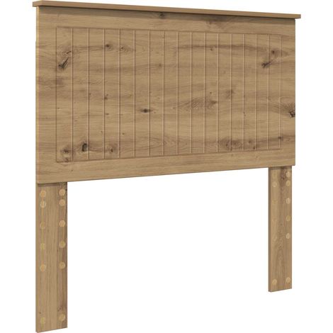 Tête de Lit Armoire de Tête de Lit - Chêne artisanal 100 cm Bois d'ingénierie fr21581 (1/5)