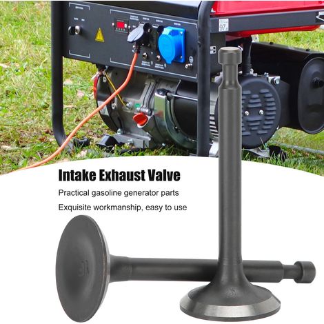 2 Ensembles Soupapes D'Admission Et D'Échappement Pour Moteur Essence 168F GX160/GX200 Pièces De Rechange Pour Générateurs 2-2.5kW-KZQ (1/5)