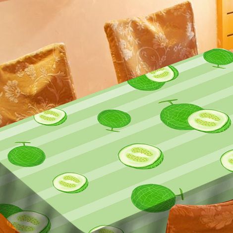 Nappe en coton et lin pour table à fruits, protège-table de cuisine, décoration (1/5)