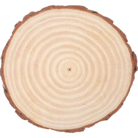 Rondelle de bois, grande tranche de bois brute pour centre de table - Rondelle de bois, grande tranche de bois brute pour centre de table (1/5)