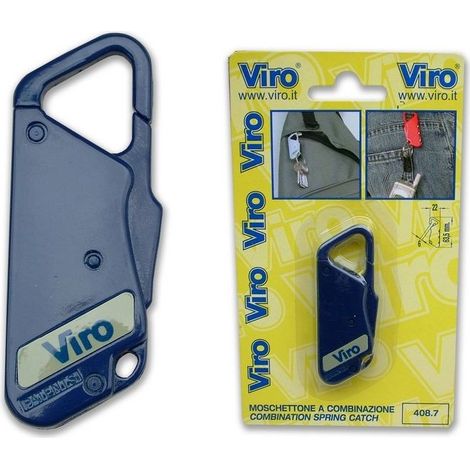 Moschettone Viro 408.7 Comb Mm40 - Alta Qualità e Resistenza