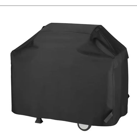 Housse de barbecue 58 pouces (145 x 61 x 117 cm), imperméable, anti-UV et réglable, pour barbecue à gaz extérieur. (1/5)