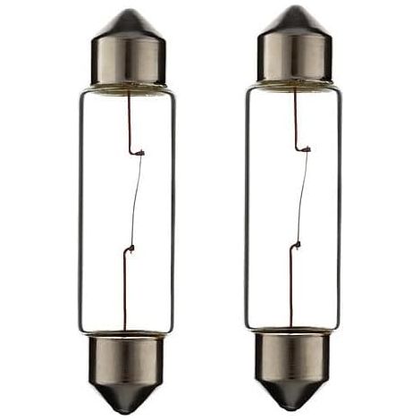 2x Ampoule SV8.5 10W 11X44 24V camion fourgon voiture tracteur véhicule agricole