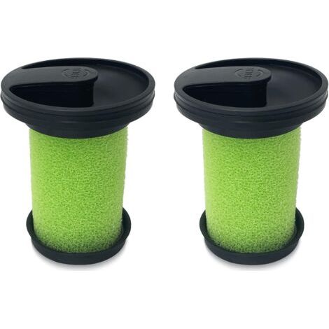 Lot de 2 filtres de rechange lavables et réutilisables compatibles avec les aspirateurs à main Gtech Multi MK2 (1/5)