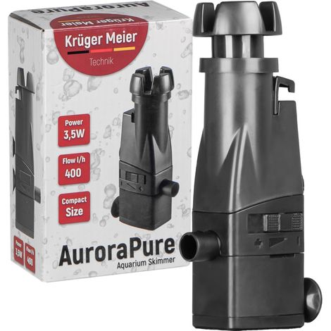 El filtro de superficie del acuario Skimmer limpia y regula la superficie del agua. (1/5)