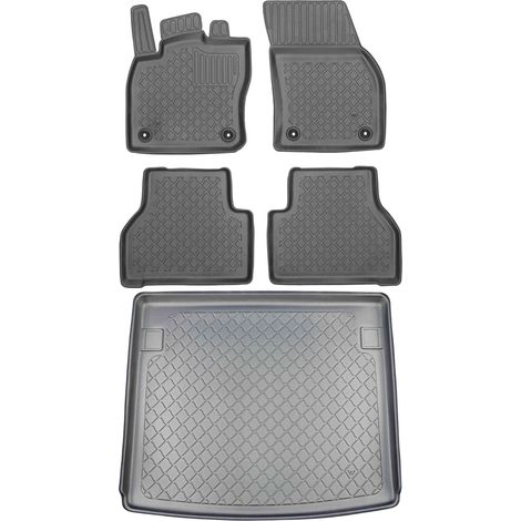 Volkswagen Caddy IV Combivan à partir de novembre 2020 SET - tapis de voiture + tapis de coffre (1/5)