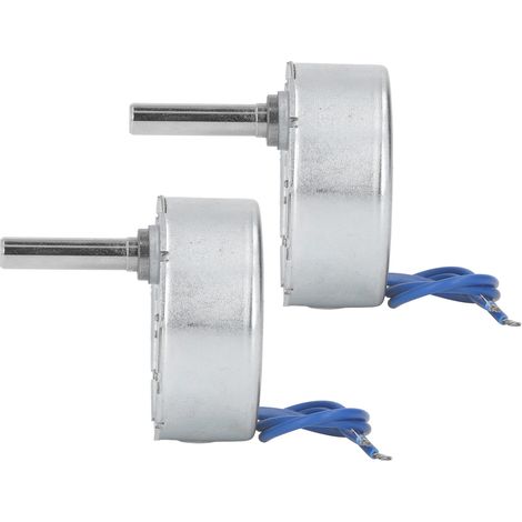 moteurs synchrones à courant alternatif 50TYC, 5 à 6 tr/min, rotation antihoraire/horaire, grand couple, faible bruit, pour plateau tournant, 100-127 V CA. (1/5)