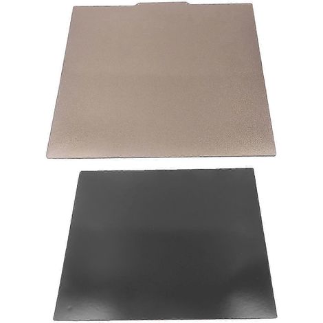 Plaque magnétique flexible en acier à ressort double face PEI texturé pour imprimante 3D CR10, accessoire remplaçable (1/4)