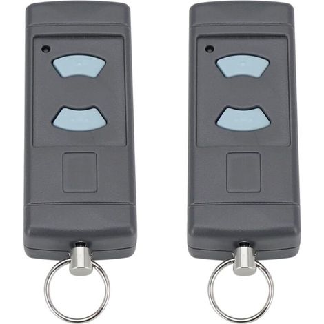 Lot de 2 pièces de rechange pour émetteur de garage avec bouton bleu 868 MHz pour HORMANN HSE2-868 HSM4-868 HSE4-868 compatible avec Tubauto HSM4-868 HS4-868 (1/5)