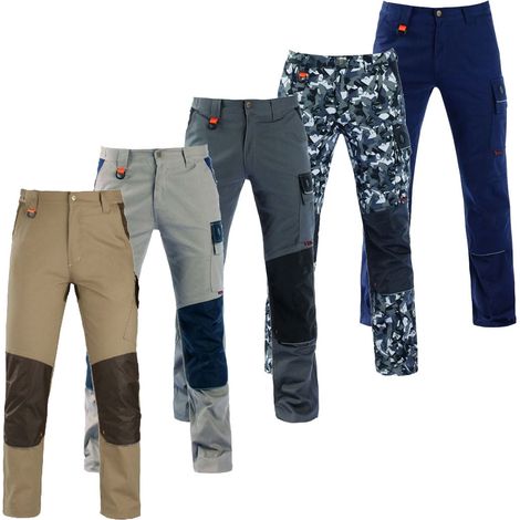 Pantaloni da lavoro Kapriol Tenerè Pro Multitasche - L - Grigio
