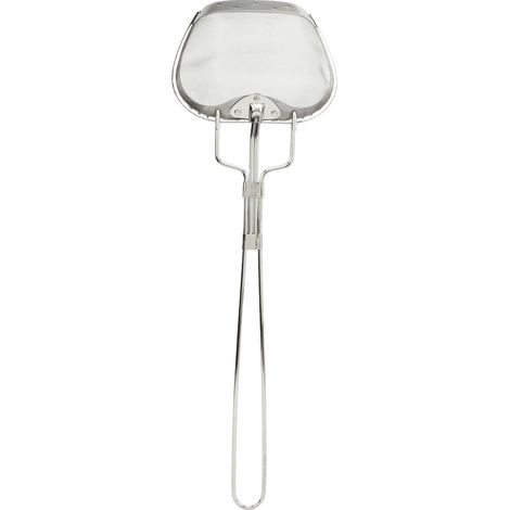 Passoire à mailles fines (0,5 mm) en acier inoxydable 304, manche robuste et stable, écumoire et cuillère pour la cuisine. (1/5)