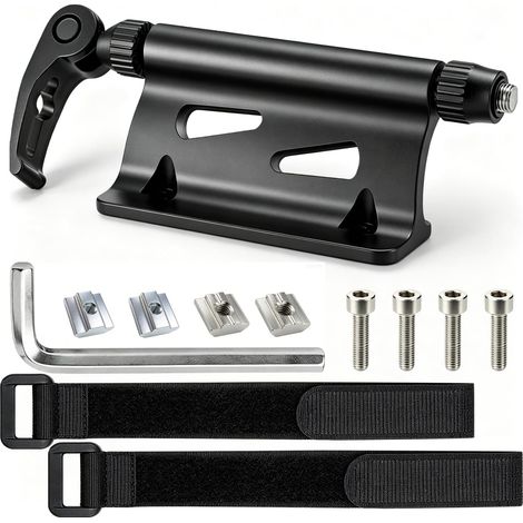 Support de Fourche de Vélo en Aluminium, Kit Fixation pour Transport Vélos (1/5)