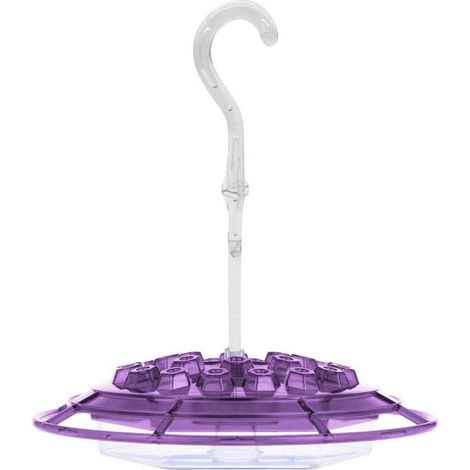 Mangeoire à colibris anti-fourmis et anti-abeilles, distributeur de nectar 24 ports suspendu, coloris variés pour jardin (1/5)