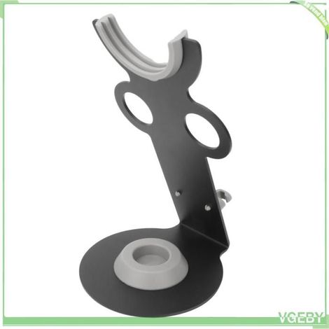 Support pour sèche-cheveux - FAFEICY - Universel - Fer - Noir - Film silicone anti-rayures (1/4)