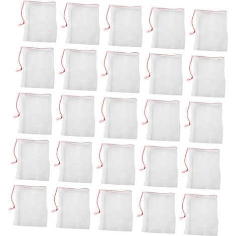Sollbry 100 Stück Nylon-Gartennetz, praktischer Insektenschutz für Obst- und Gemüsegärten, feines und atmungsaktives Netzgewebe (1/5)