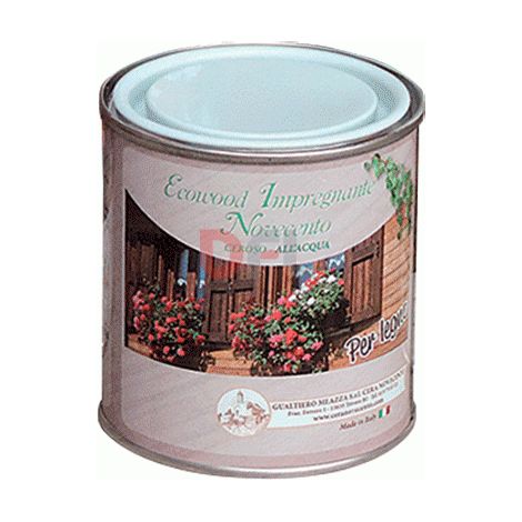 IMPREGNANTE CEROSO ALL'ACQUA Ecowood - ml. 750 noce chiaro NOVECENTO (1/5)