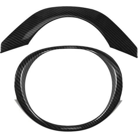 pièces pour Honda Vezel HR-V HRV 2021 2022 - Garniture décorative de panneau de volant en fibre de carbone (1/5)