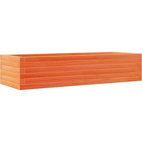 Maison Exclusive - Fioriera Giardino Marrone Cera 110x40x23 cm Legno Massello Pino