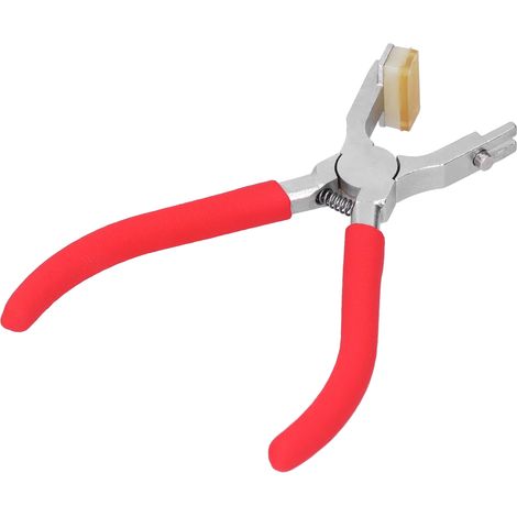 Pince à perforer le cuir en acier à haute teneur en carbone, outil manuel de bricolage pour perforatrice à losanges (1/5)