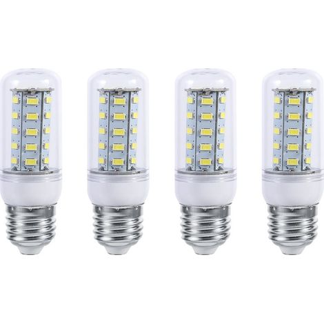 Set of 4 bulbs LED E27 high brightness for ceiling household, 110 V, fourmis (1/5)