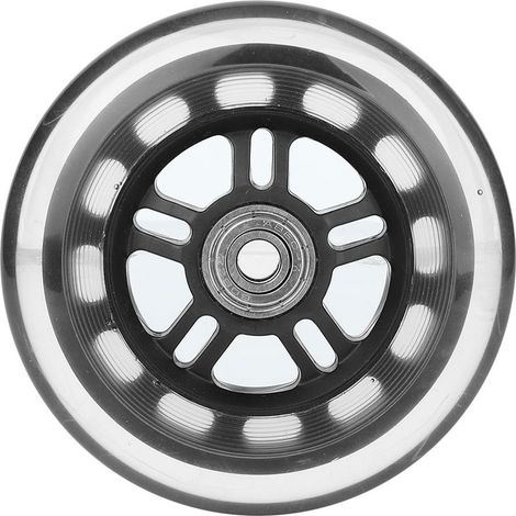 Roulettes polyuréthane de 4 pouces avec roulements ABEC-7 (modèle 608ZZ) pour chariots compacts, portes et quincaillerie