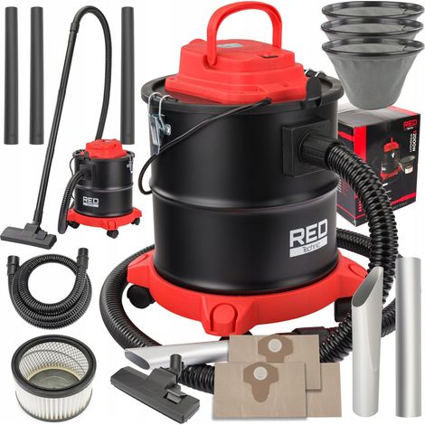 Red Technic Aspiradora Industrial Separador Para Chimenea Y Cenizas 2000W - Con Función De Soplado (1/5)
