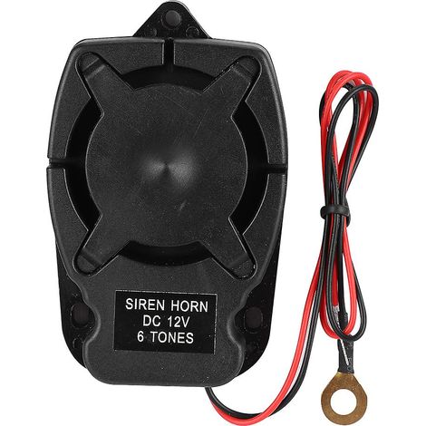 Alarma sonora y luminosa de alto volumen, 220 V, ajustable, resistente a impactos, dispositivo de seguridad para uso doméstico e industrial. (1/5)