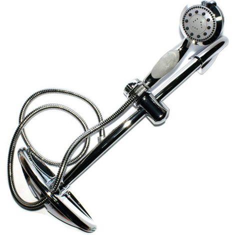 set saliscendi Bossini WD0054 50 cm cromo abs con doccetta e flessibile