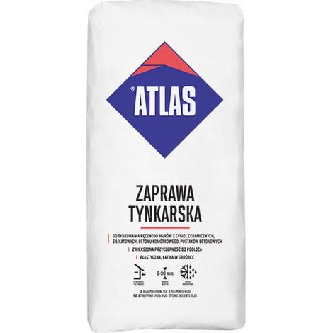 Mortero de revoque Atlas 25 kg (1/2)